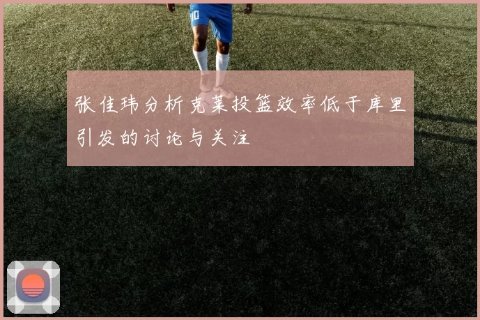 张佳玮分析克莱投篮效率低于库里引发的讨论与关注