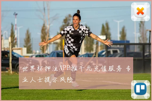 世界杯押注APP推千元充值服务 专业人士提示风险