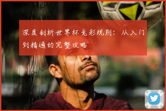 深度剖析世界杯竞彩规则：从入门到精通的完整攻略