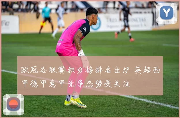 欧冠各联赛积分榜排名出炉 英超西甲德甲意甲竞争态势受关注